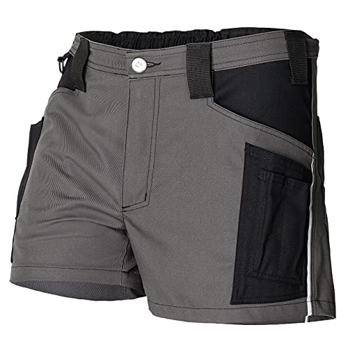 KÜBLER Workwear | KÜBLER ACTIVIQ Arbeitsshorts kurz | anthrazit/schwarz | Größe 50 von KÜBLER Workwear