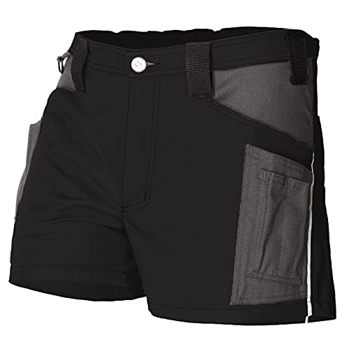 KÜBLER Workwear | KÜBLER ACTIVIQ Arbeitsshorts kurz | schwarz/anthrazit | Größe 58 von KÜBLER Workwear