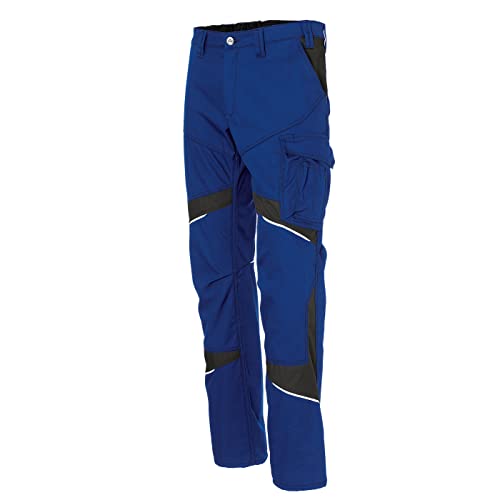 KÜBLER Workwear | KÜBLER ACTIVIQ Cotton+ Arbeitsdamenhose | kbl.blau/schwarz | Größe 46 von KÜBLER Workwear