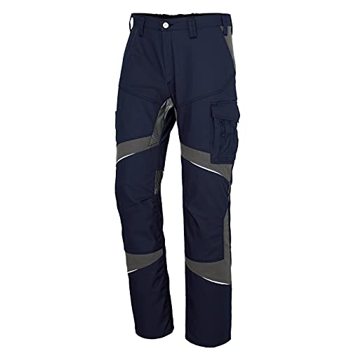 KÜBLER Workwear KÜBLER ACTIVIQ Sommer-Arbeitshose dunkelblau/anthrazit von KÜBLER Workwear