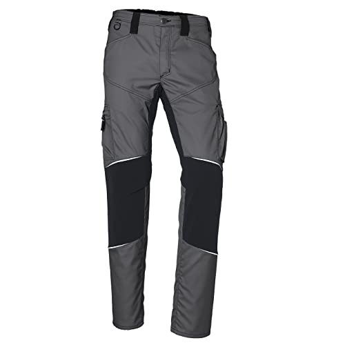 KÜBLER Workwear KÜBLER ACTIVIQ Stretch-Arbeitshose anthrazit, Größe 102, Herren-Stretch-Arbeitshose aus Mischgewebe, elastische Stretch-Arbeitshose von KÜBLER Workwear