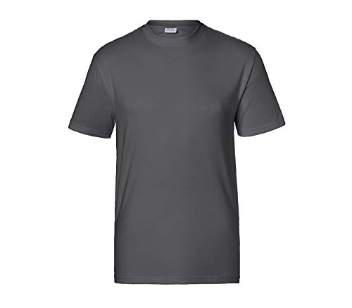 KÜBLER Workwear KÜBLER Arbeitsshirt anthrazit, Größe 3XL, Herren-Arbeitsshirt aus Mischgewebe, elastisches Arbeitsshirt von KÜBLER Workwear