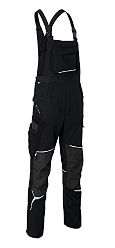 KÜBLER Workwear KÜBLER BODYFORCE Arbeits-Latzhose schwarz von KÜBLER Workwear