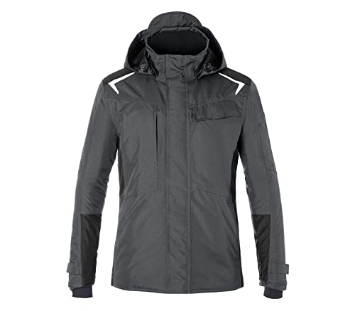 KÜBLER Workwear | KÜBLER BODYFORCE Arbeitshardshelljacke PSA 2 | anthrazit/schwarz | Größe 4XL von KÜBLER Workwear