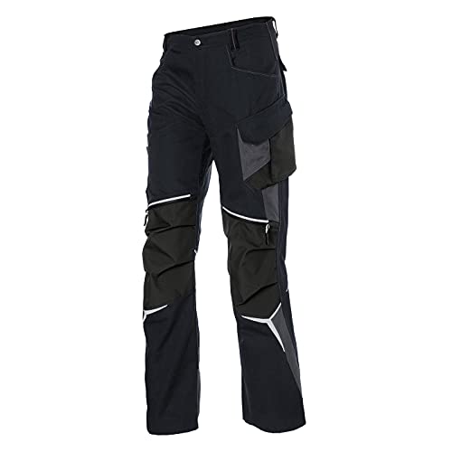 KÜBLER Workwear | KÜBLER BODYFORCE Arbeitshose Pro | schwarz/anthrazit | Größe 48 von KÜBLER Workwear
