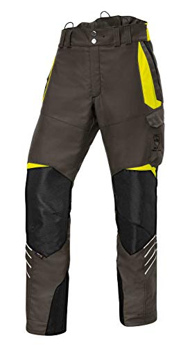 KÜBLER Workwear | KÜBLER Forest Schnittschutzhose PSA 3 | Oliv/warngelb | Größe 78 von KÜBLER Workwear
