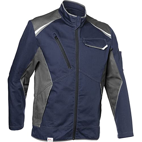KÜBLER Workwear | KÜBLER ICONIQ Arbeitsjacke | dunkelblau/anthrazit | Größe M von KÜBLER Workwear