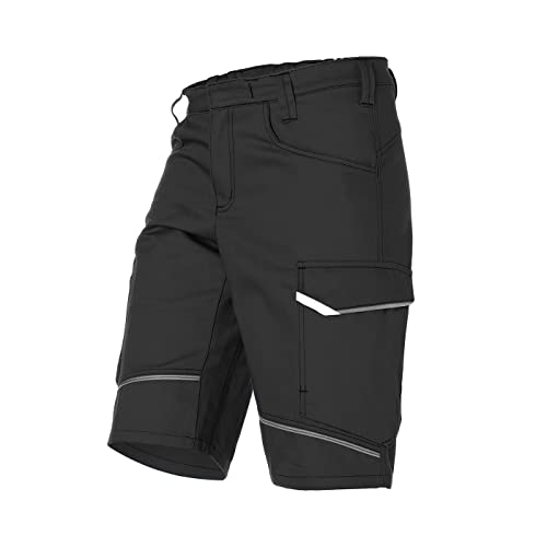 KÜBLER Workwear | KÜBLER ICONIQ Arbeitsshorts | schwarz/anthrazit | Größe 54 von KÜBLER Workwear