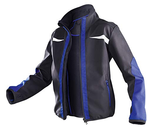 KÜBLER Workwear KÜBLER Kidz Kinderjacke schwarz, Größe 134-140, Unisex-Arbeitsjacke aus Mischgewebe, Funktionelle Kinderjacke von KÜBLER Workwear
