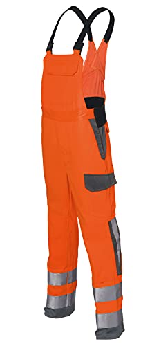 KÜBLER Workwear KÜBLER PROTECTIQ HIGH VIS Arbeits-Latzhose arc1 PSA 3 warnorange/anthrazit von KÜBLER Workwear