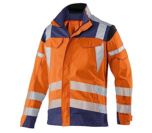 KÜBLER Workwear KÜBLER REFLECTIQ Arbeitsjacke PSA 2 warnorange/dunkelblau von KÜBLER Workwear