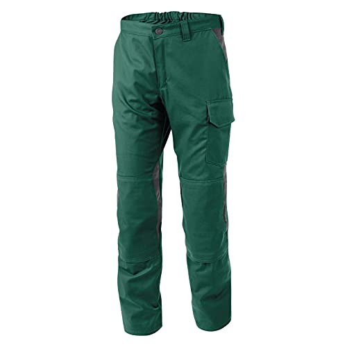 KÜBLER Workwear | KÜBLER VITA Cotton+ Arbeitshose | moosgrün/anthrazit | Größe 25 von KÜBLER Workwear