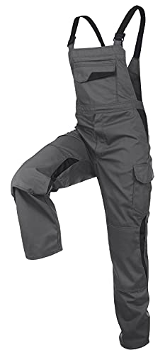 KÜBLER Workwear KÜBLER VITA Mix Arbeits-Latzhose anthrazit/schwarz von KÜBLER Workwear