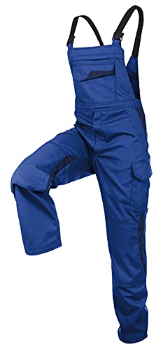 KÜBLER Workwear KÜBLER VITA Mix Arbeits-Latzhose Kornblumenblau/dunkelblau von KÜBLER Workwear