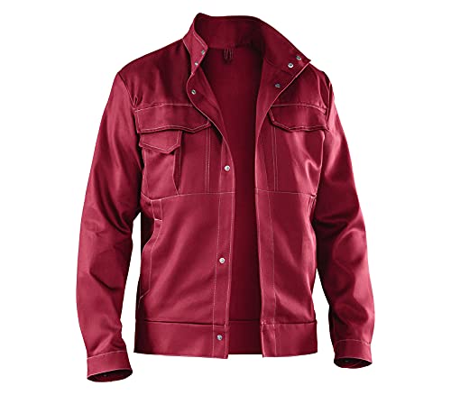 KÜBLER Workwear KÜBLER ORGANIQ Arbeitsjacke bordeaux von KÜBLER Workwear