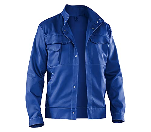 KÜBLER Workwear KÜBLER ORGANIQ Arbeitsjacke Kornblumenblau von KÜBLER Workwear