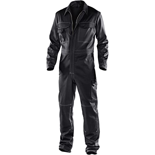 KÜBLER Workwear | ORGANIQ Overall | schwarz | Größe 52 von KÜBLER Workwear