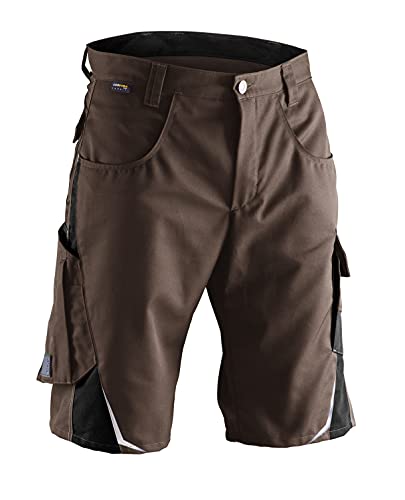 KÜBLER Workwear | Pulsschlag Arbeitsshorts | braun/schwarz | Größe 40 von KÜBLER Workwear