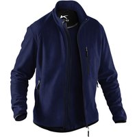 KÜBLER Fleecejacke »WEATHER«, Polyester - blau von KÜBLER