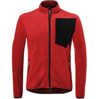 KÜBLER Jacke »WEATHER«, Polyester, mittelrot/schwarz von KÜBLER