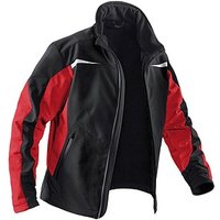 KÜBLER® unisex Softshelljacke 1241 schwarz, rot Größe 2XL von KÜBLER®