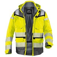 KÜBLER® unisex Warnjacke Winter REFLECTIQ warngelb, anthrazit Größe L von KÜBLER®