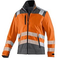 KÜBLER® unisex Warnjacke REFLECTIQ warnorange, anthrazit Größe 4XL von KÜBLER®