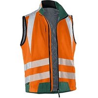 KÜBLER® unisex Warnweste REFLECTIQ orange, moosgrün Größe 4XL von KÜBLER®