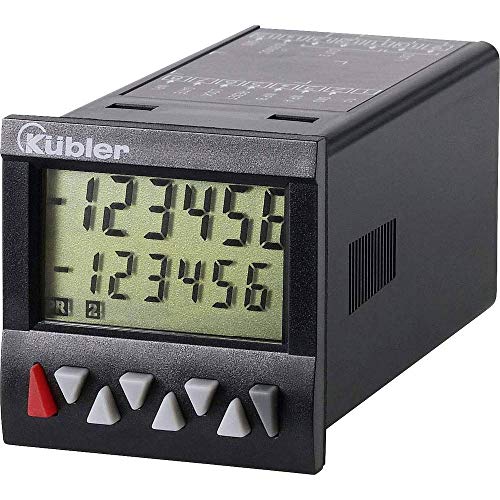 Kuebler 6.923.0103.300 Codix 923 LCD-Vorwahlzaehler, Multifunktional, Impuls, Frequenz, Zeit, 10â€¦ von KÜBLER