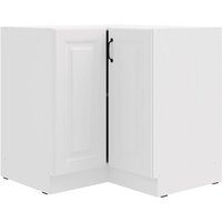 Eckunterschrank 90x90 cm Stilo Weiß Küchenzeile Küchenblock Küche Landhaus Eckunterschrank 90x90 cm Stilo Weiß Küchenzeile Küchenblock Küche Landhaus von KÜCHEN PREISBOMBE