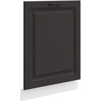 Küchen Preisbombe - Frontblende für vollintegrierten Geschirrspüler 60 cm Stilo Grau Küche Landhaus von KÜCHEN PREISBOMBE