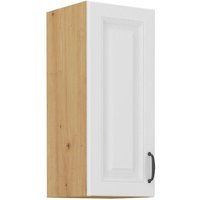 Hängeschrank 30 cm Stilo Weiss + Eiche Artisan Küchenzeile Küchenblock Küche von KÜCHEN PREISBOMBE