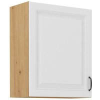 Hängeschrank 60 cm Stilo Weiss + Eiche Artisan Küchenzeile Küchenblock Küche von KÜCHEN PREISBOMBE