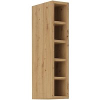 Hängeschrank Regal 15 cm Eiche Artisan Küchenzeile Küchenblock Küche Stilo von KÜCHEN PREISBOMBE