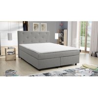 Küchen Preisbombe - Boxspringbett 140x200 Hotelbett Bonellfederkern Topper Paxos 1 Chester hellgrau Küchen Preisbombe - Boxspringbett 140x200 Hotelbett Bonellfederkern Topper Paxos 1 Chester hellgrau von KÜCHEN PREISBOMBE