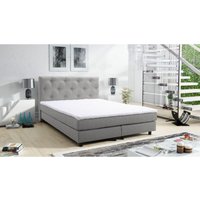 Küchen Preisbombe - Boxspringbett Boxbett Glenn 1 Chester Hotelbett 140x200 Bett Topper hellgrau Küchen Preisbombe - Boxspringbett Boxbett Glenn 1 Chester Hotelbett 140x200 Bett Topper hellgrau von KÜCHEN PREISBOMBE