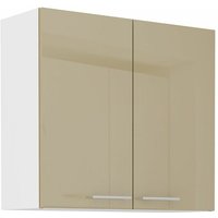Küchen Preisbombe - Küche Hängeschrank 80 Lara Cappuccino Hochglanz Küchenzeile Küchenblock Küchen Preisbombe - Küche Hängeschrank 80 Lara Cappuccino Hochglanz Küchenzeile Küchenblock von KÜCHEN PREISBOMBE