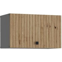 Küchen Preisbombe - Küche ava Artisan Hängeschrank 60 cm Lamellenoptik Küchenzeile Einbauküche von KÜCHEN PREISBOMBE