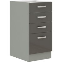 Küchen Preisbombe - Küchen Unterschrank 40 Hochglanz Grau Küchenzeile Küchenblock Küche Grey Bianca Küchen Preisbombe - Küchen Unterschrank 40 Hochglanz Grau Küchenzeile Küchenblock Küche Grey Bianca von KÜCHEN PREISBOMBE