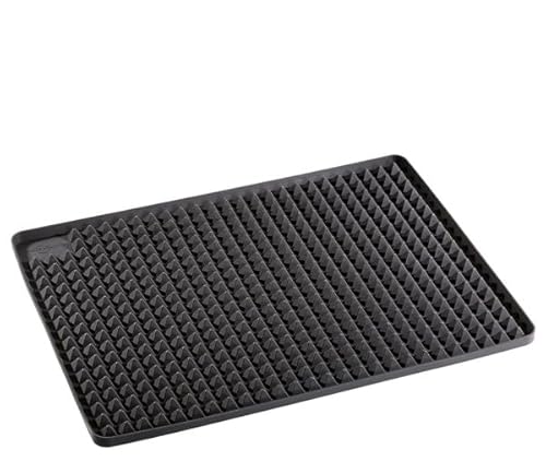 Backofenmatte PYRAMIDE, schwarz von Küchenprofi