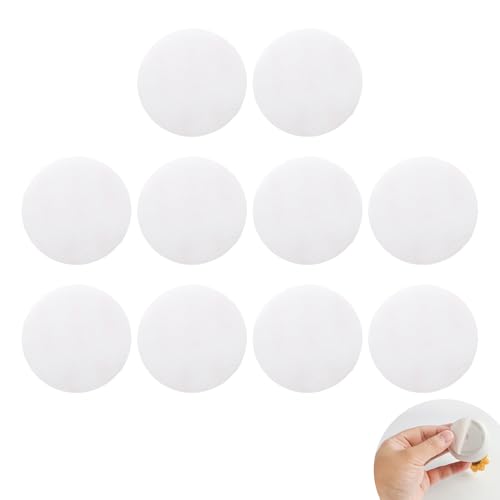 10 Stück Doppelseitige Extra Stark Klebepads, Rund & Rechteckig, Wasser- & Hitzebeständig, Ideal für Auto, Haus & Büro, 40 * 1mm von KUEEA