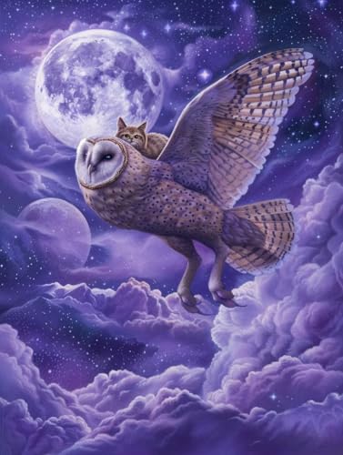 Diamond Painting Adler, 5D Diamond Painting Erwachsene Katze, DIY Basteln Erwachsene, Mosaikherstellung Set, Vollbohrer Diamant Kunst Stickerei Kreuzstich Kits, Deko Wohnzimmer 70x95cm 4-6859 Diamond Painting Adler, 5D Diamond Painting Erwachsene Katze, DIY Basteln Erwachsene, Mosaikherstellung Set, Vollbohrer Diamant Kunst Stickerei Kreuzstich Kits, Deko Wohnzimmer 70x95cm 4-6859 von KUEGDUNG