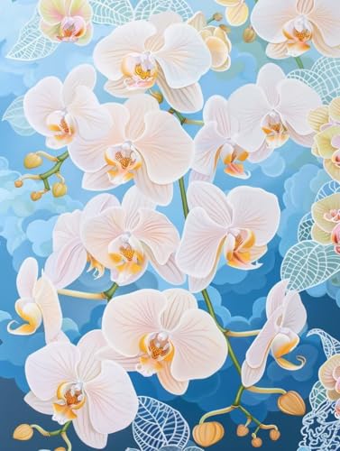 Diamond Painting Blume, Pflanzen 5D Diamond Painting Erwachsene, DIY Basteln Erwachsene, Vollbohrer Diamant Kunst Stickerei Kreuzstich Kits, Deko Wohnzimmer und Wanddeko, Geschenke 30x40cm X-5482 Diamond Painting Blume, Pflanzen 5D Diamond Painting Erwachsene, DIY Basteln Erwachsene, Vollbohrer Diamant Kunst Stickerei Kreuzstich Kits, Deko Wohnzimmer und Wanddeko, Geschenke 30x40cm X-5482 von KUEGDUNG
