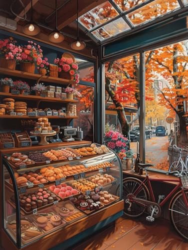 Diamond Painting GeschäFt, 5D Diamond Painting Erwachsene Fahrrad, DIY Basteln Erwachsene, Mosaikherstellung Set, Vollbohrer Diamant Kunst Stickerei Kreuzstich Kits, Deko Wohnzimmer 70x95cm T-3855 Diamond Painting GeschäFt, 5D Diamond Painting Erwachsene Fahrrad, DIY Basteln Erwachsene, Mosaikherstellung Set, Vollbohrer Diamant Kunst Stickerei Kreuzstich Kits, Deko Wohnzimmer 70x95cm T-3855 von KUEGDUNG
