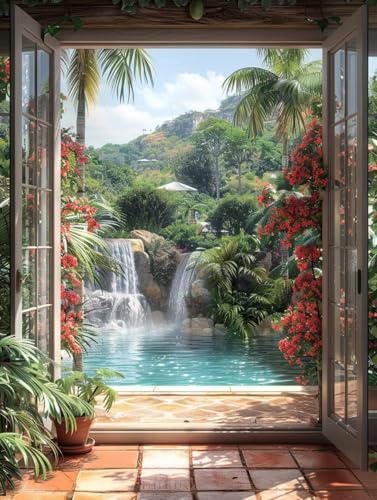 Diamond Painting Landschaft, 5D Diamond Painting Erwachsene Rivers, DIY Basteln Erwachsene, Mosaikherstellung Set, Vollbohrer Diamant Kunst Stickerei Kreuzstich Kits, Deko Wohnzimmer 40X50cm 3-7197 Diamond Painting Landschaft, 5D Diamond Painting Erwachsene Rivers, DIY Basteln Erwachsene, Mosaikherstellung Set, Vollbohrer Diamant Kunst Stickerei Kreuzstich Kits, Deko Wohnzimmer 40X50cm 3-7197 von KUEGDUNG
