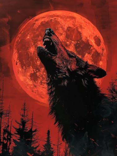 Diamond Painting Wolf, 5D Diamond Painting Erwachsene Sonne, DIY Basteln Erwachsene, Mosaikherstellung Set, Vollbohrer Diamant Kunst Stickerei Kreuzstich Kits, Deko Wohnzimmer Geschenke 30x40cm 3-6889 Diamond Painting Wolf, 5D Diamond Painting Erwachsene Sonne, DIY Basteln Erwachsene, Mosaikherstellung Set, Vollbohrer Diamant Kunst Stickerei Kreuzstich Kits, Deko Wohnzimmer Geschenke 30x40cm 3-6889 von KUEGDUNG