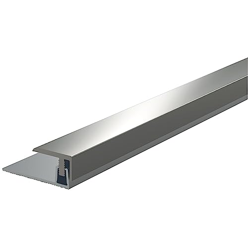 KÜGELE TF520 100 T-FLEX Abschlußprofil Set EO 7-13 1,0m, Edelstahloptik von KÜGELE