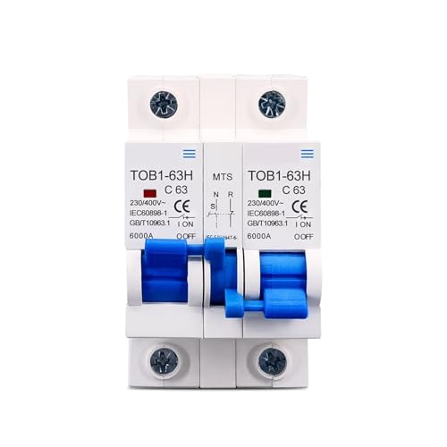 1P+1P MTS AC Dual Power Manual Transfer Switch Circuit Breaker MCB 50HZ/60HZ (32A) von KUELVTYIT