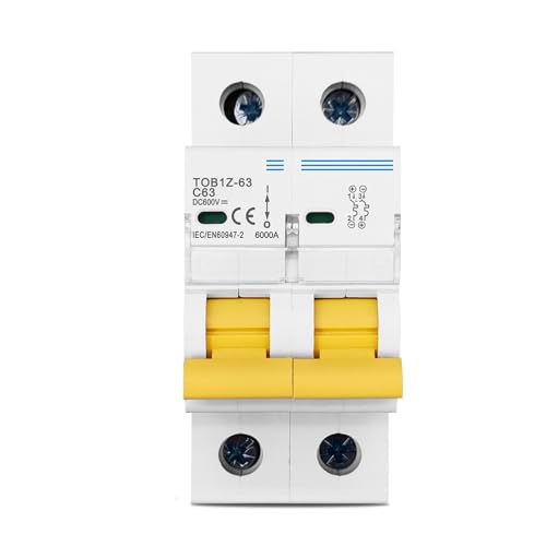 2P DC 600V Circuit breaker MCB C curve single pole direct-current fuse for PV(2P 32A) von KUELVTYIT