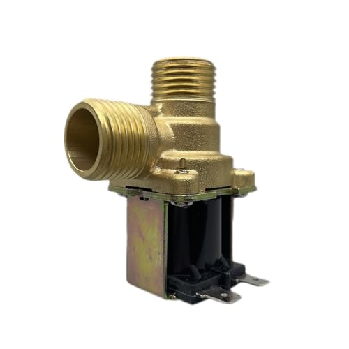 Solenoid Valve 220V DC 12V 24V DN15 G1/2 1/2'' Brass Electric Solenoid Valve Normally Closed Water Inlet Switch with Filter(24V-Normally Closed)(220v-normally Closed) von KUELVTYIT